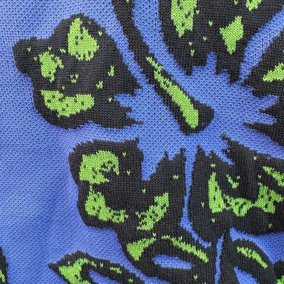 NWT DSquared2 Mens Pullover Sweater Floral Hawaiian Colorful V Neck XS - Picture 3 of 14